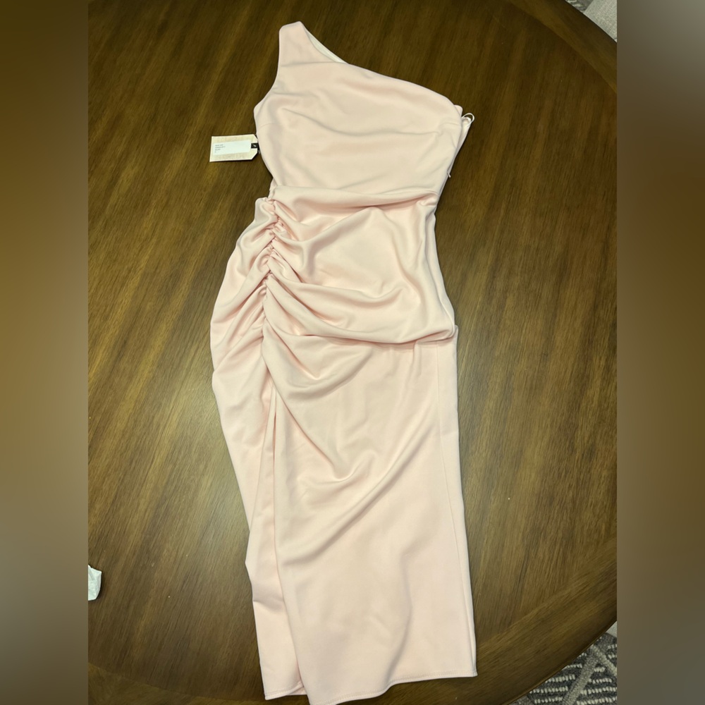 Katie May New Age one shoulder dress